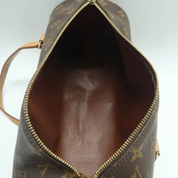 Louis Vuitton Papillon Brown W/P Monogram Canvas Tote 922-052825 - Picture 10 of 12